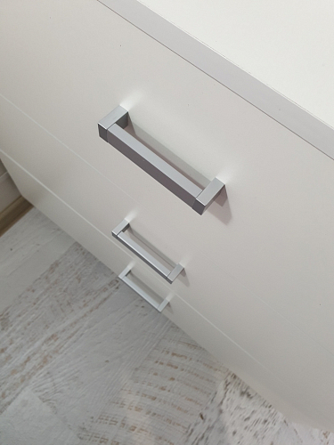 Тумба Хай-тек 420 с тремя ящиками дуб сонома фото покупателя 18